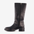 Harper hoge dames biker boots zwart 2