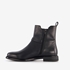 Hush Puppies leren dames chelsea boots met gesp 2