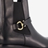 Hush Puppies leren dames chelsea boots met gesp 6