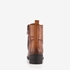 Hush Puppies leren dames veterboots cognac 3