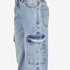 TwoDay wide leg meisjes cargo jeans 3