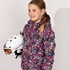 Mountain Peak kinder ski-jas met bloemetjes roze 6