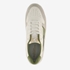 Heren sneakers wit groen 5