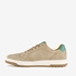 Heren sneakers beige groen 2