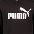 Puma Ess Big Logo Crew kinder sweater zwart 3