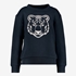 Jongens sweater blauw met tijger