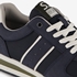 Heren sneakers blauw wit 6