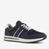 Heren sneakers blauw wit