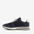 Heren sneakers blauw wit 2