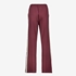 TwoDay dames wide leg broek met bies rood 2