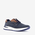 Leren heren sneakers blauw