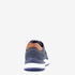 Hush Puppies leren heren sneakers blauw 4