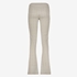 TwoDay dames flared broek met print beige groen 2