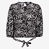 TwoDay dames blouse met paisley print zwart wit 2