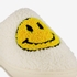 Thu!s dames teddy pantoffels met smiley wit 6