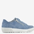 Hush Puppies suede dames sneakers lichtblauw 6