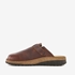 Hush Puppies leren heren pantoffels bruin 2