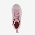 Blue Box hoge meisjes sneakers met glitters roze 5