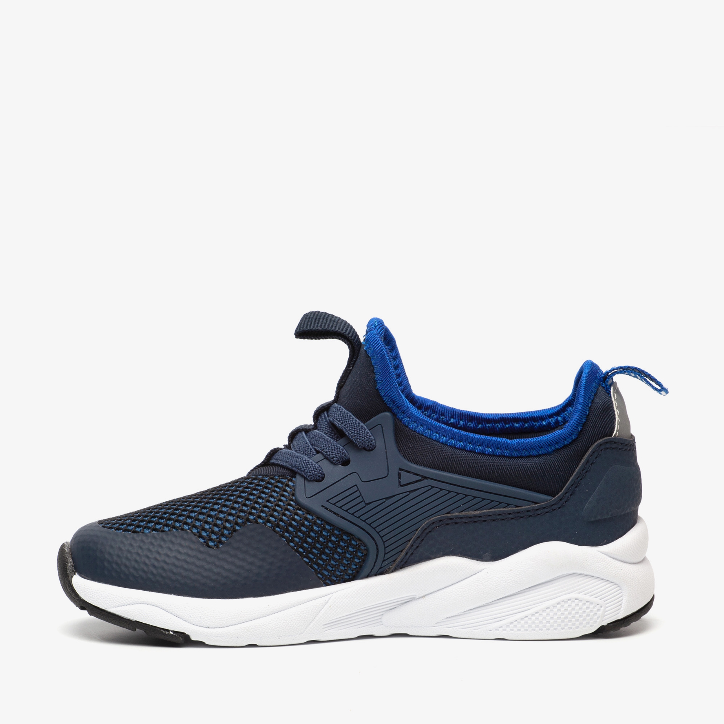 blue box sneakers