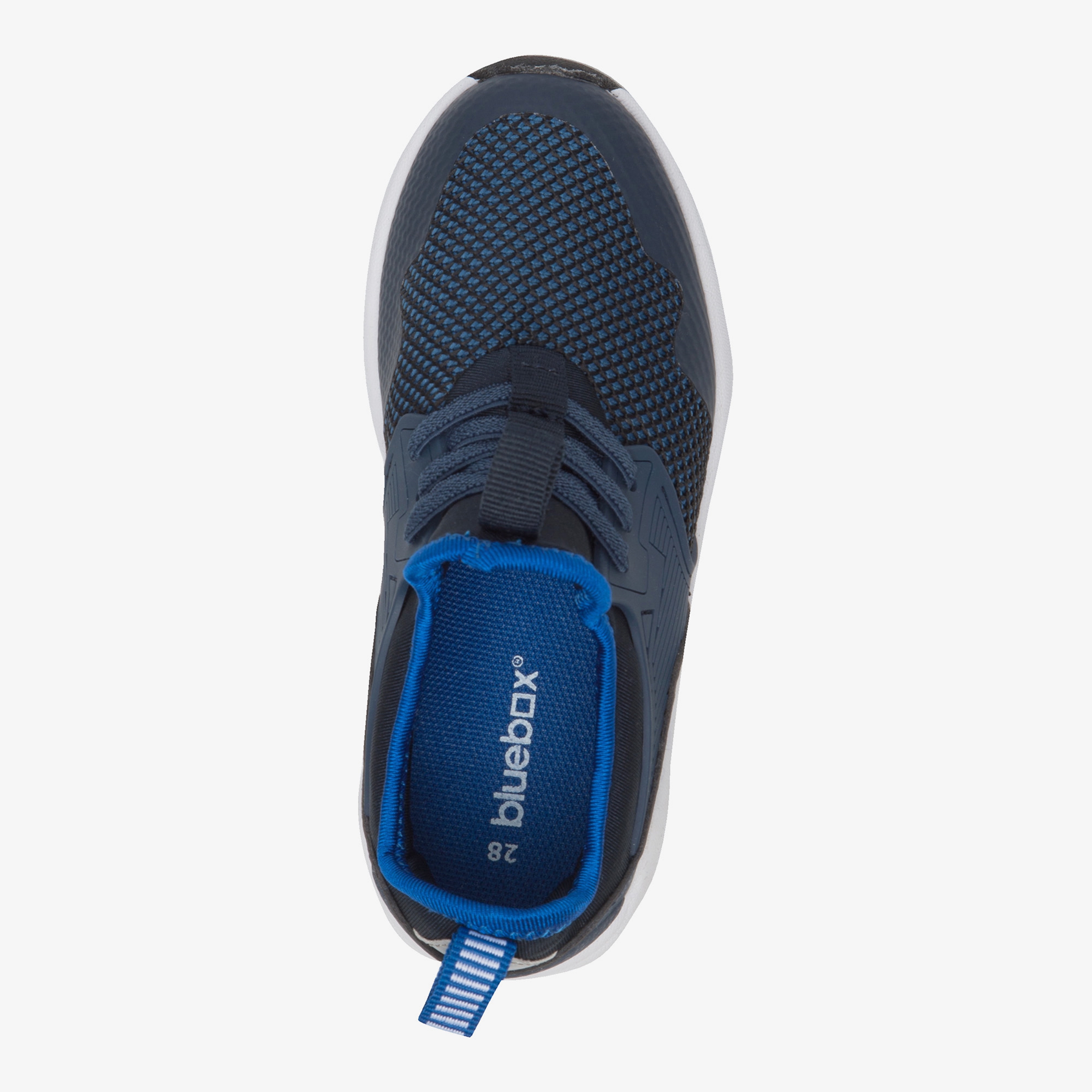 blue box sneakers