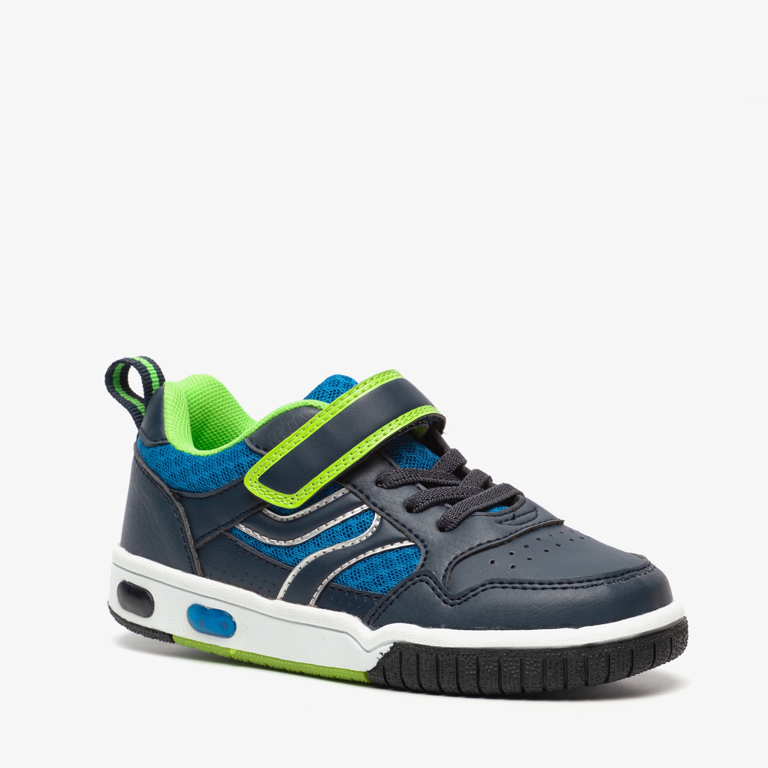 blue box sneakers