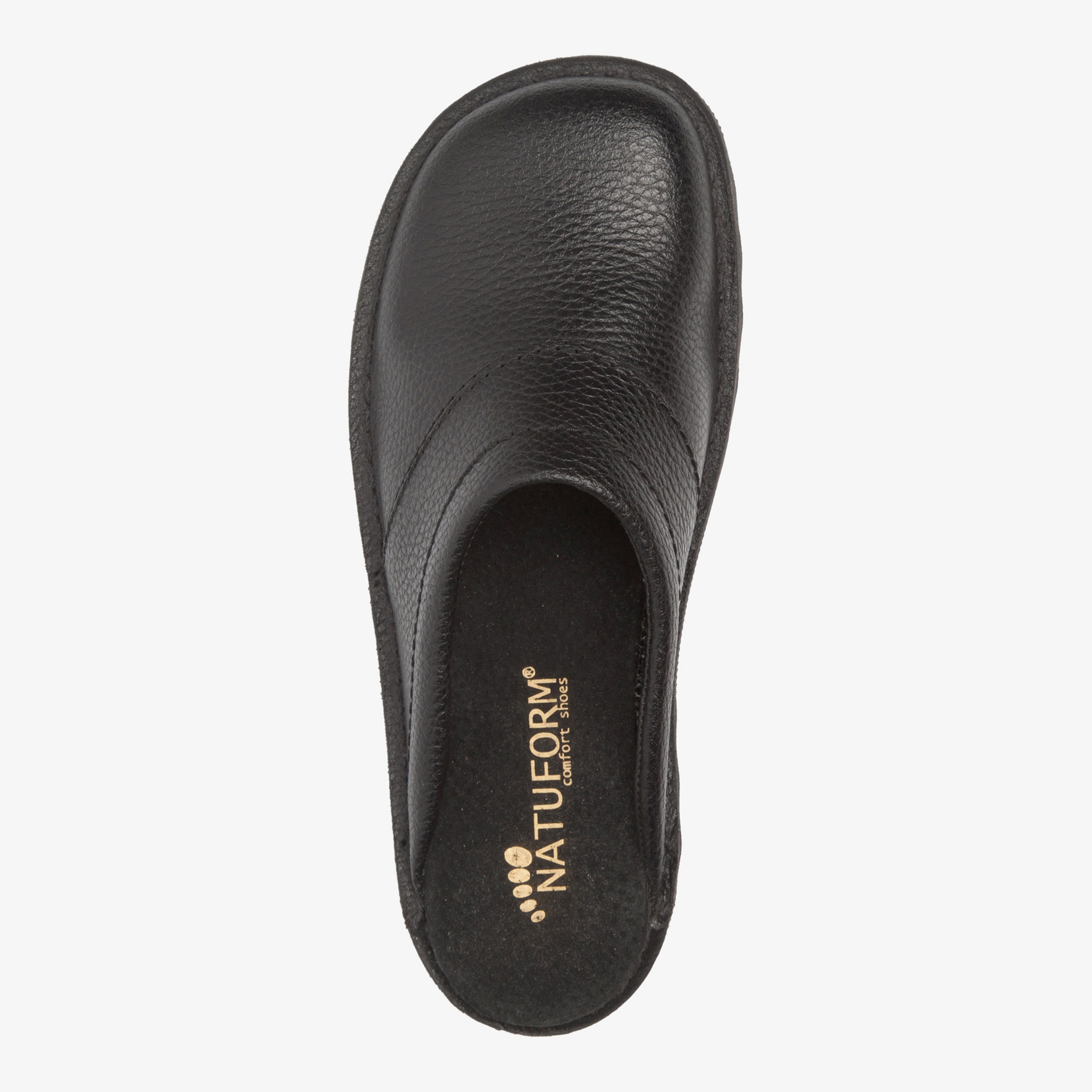 leren slippers heren van haren