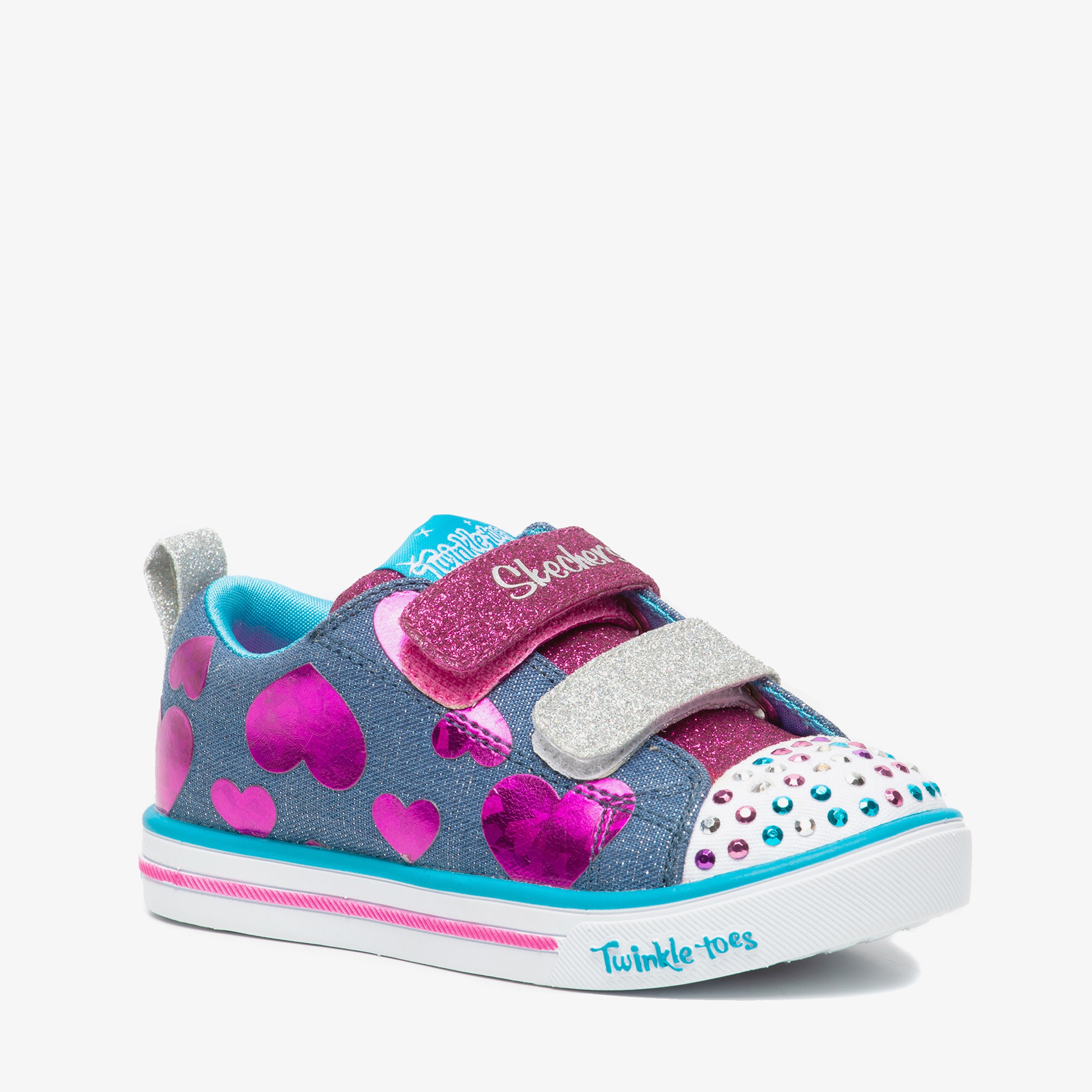 Skechers Twinkle Toes meisjes gympen met lichtjes online bestellen | Scapino