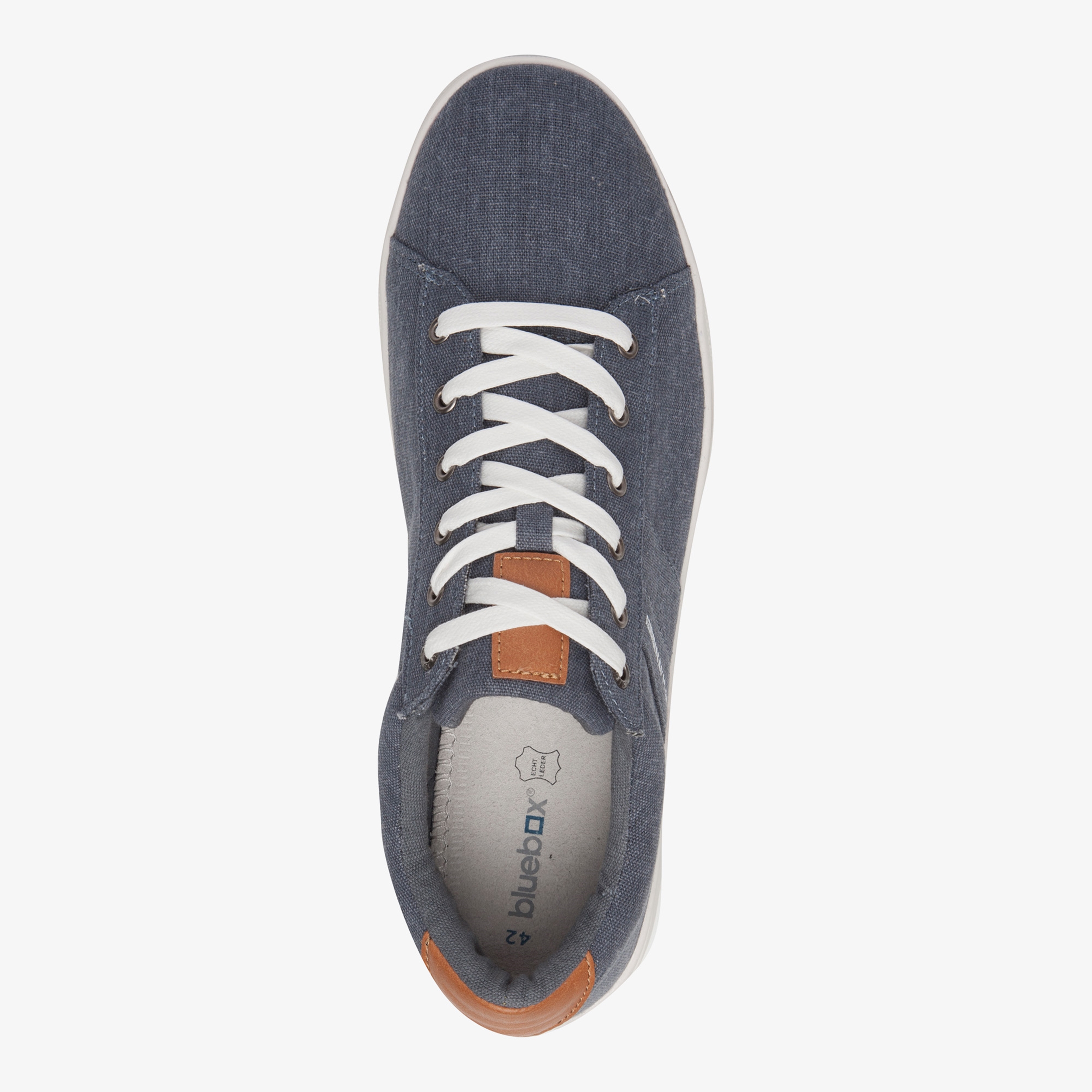 blue box sneakers