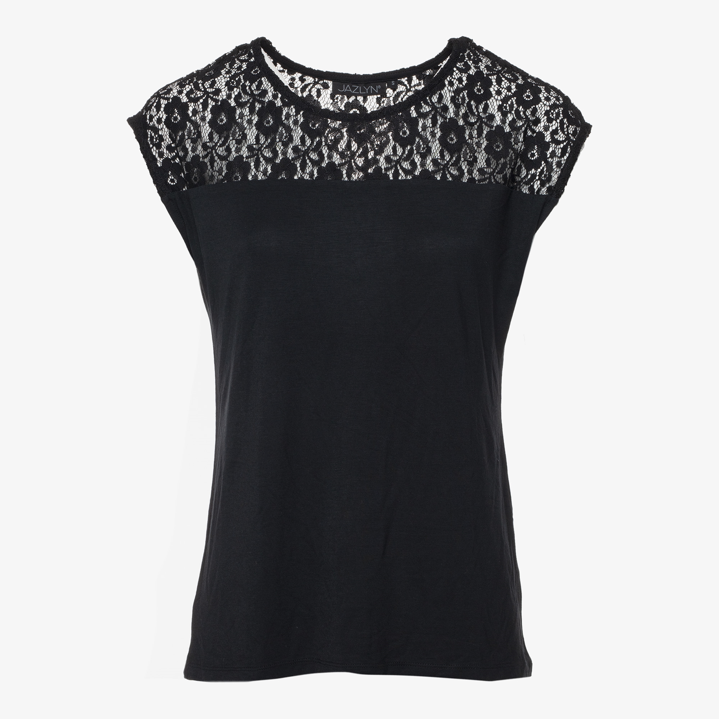 Jazlyn dames t-shirt met kant online bestellen | Scapino