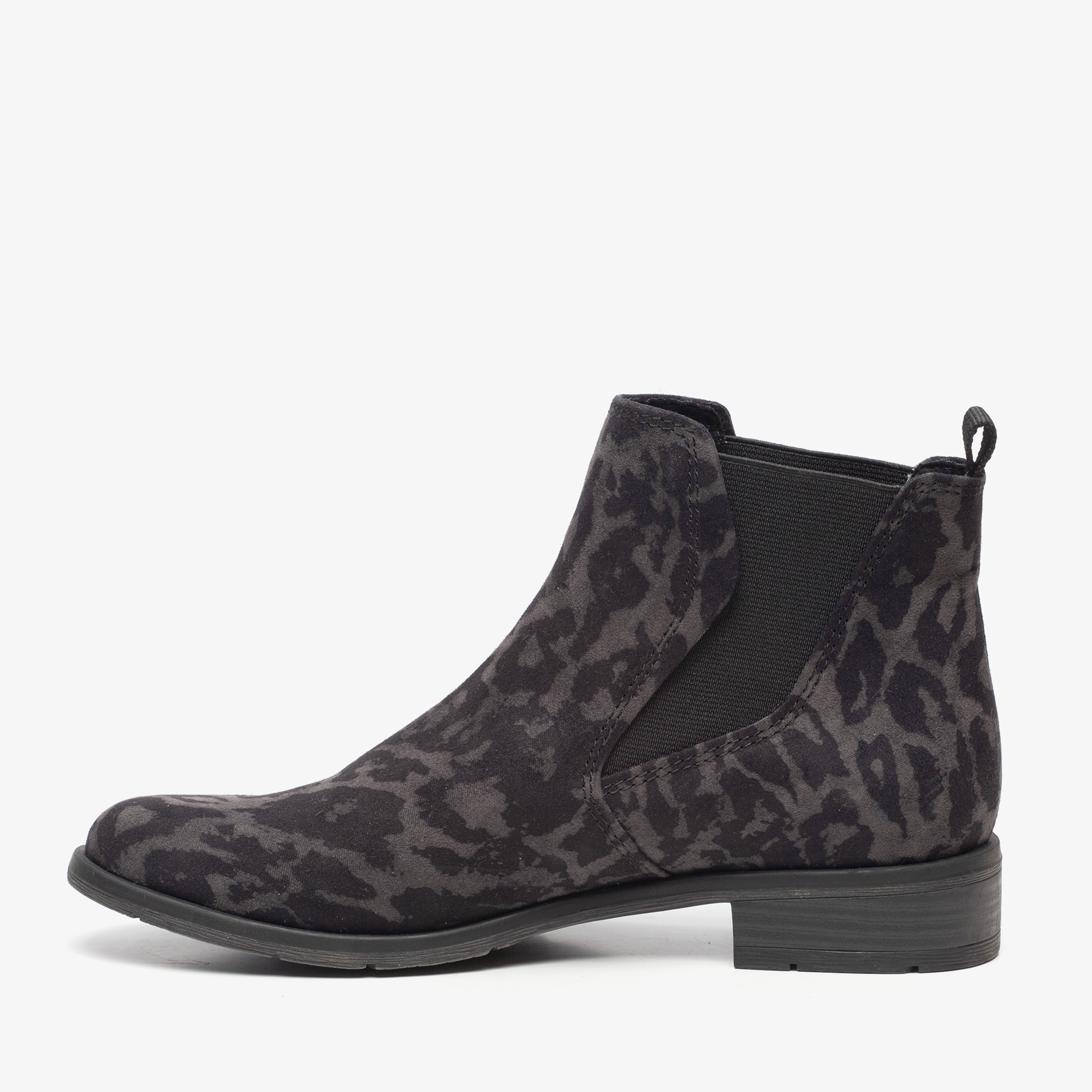 popa chelsea boot leopard black