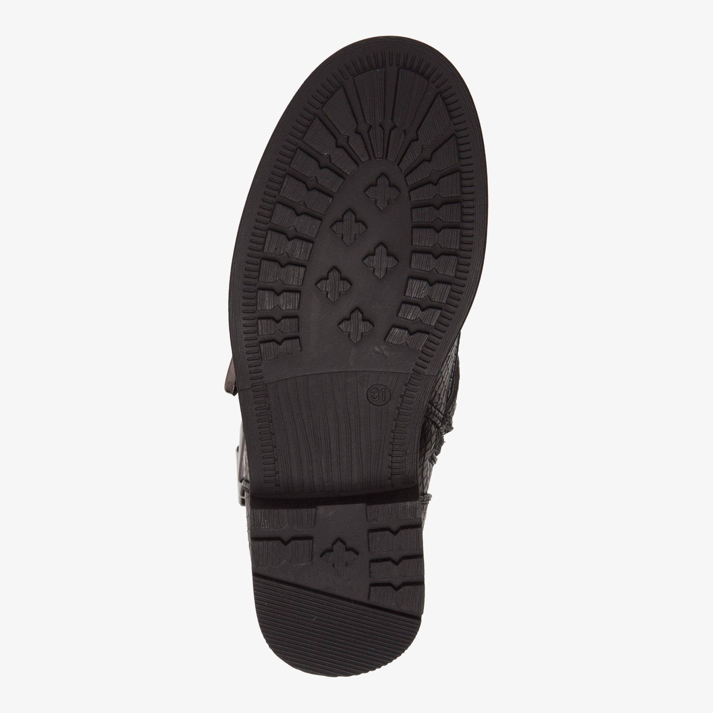 biker boots croco