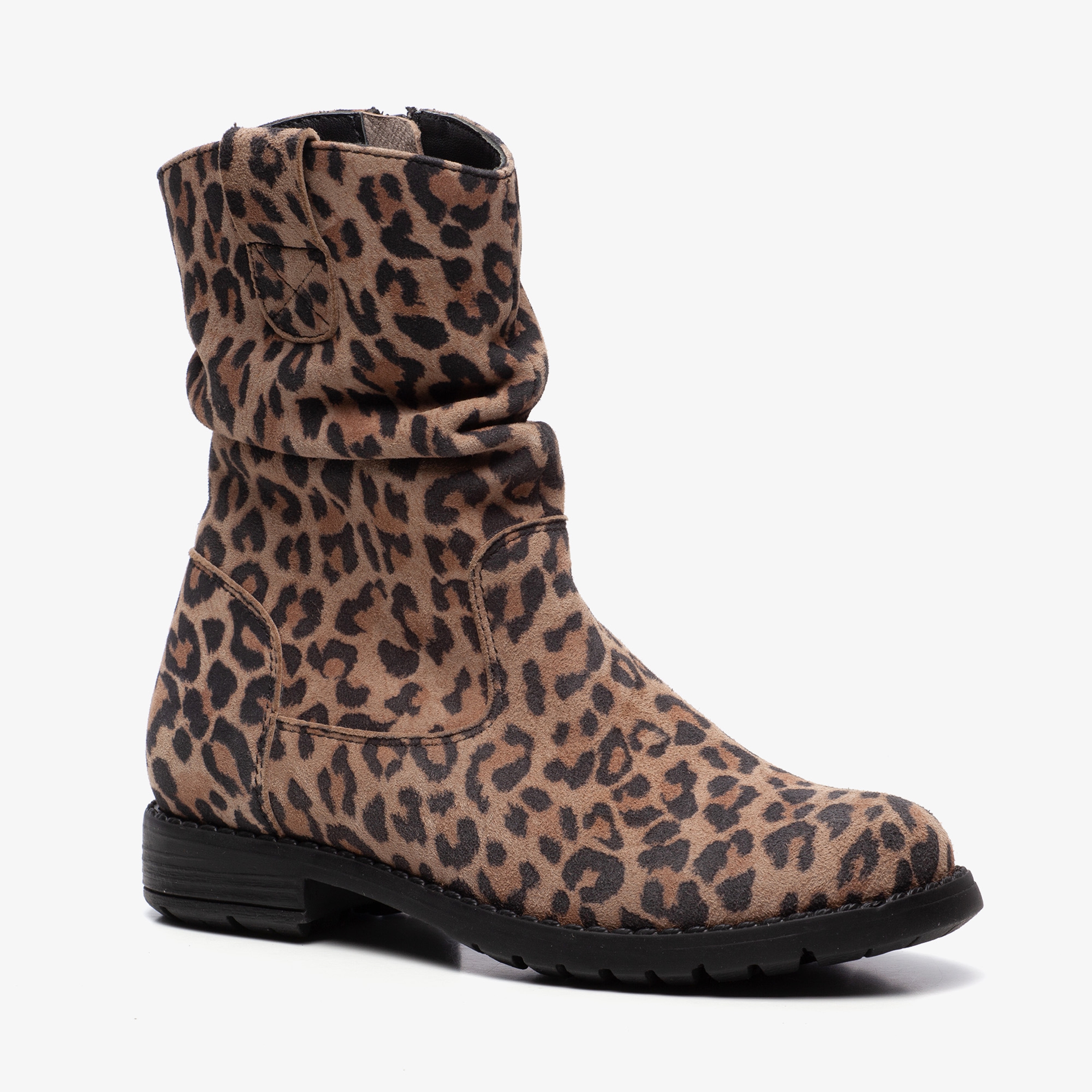 Hush Puppies leren meisjes luipaard enkellaarsjes online luipaard Meisjes Laarzen in maat 24 | KLEDING.nl