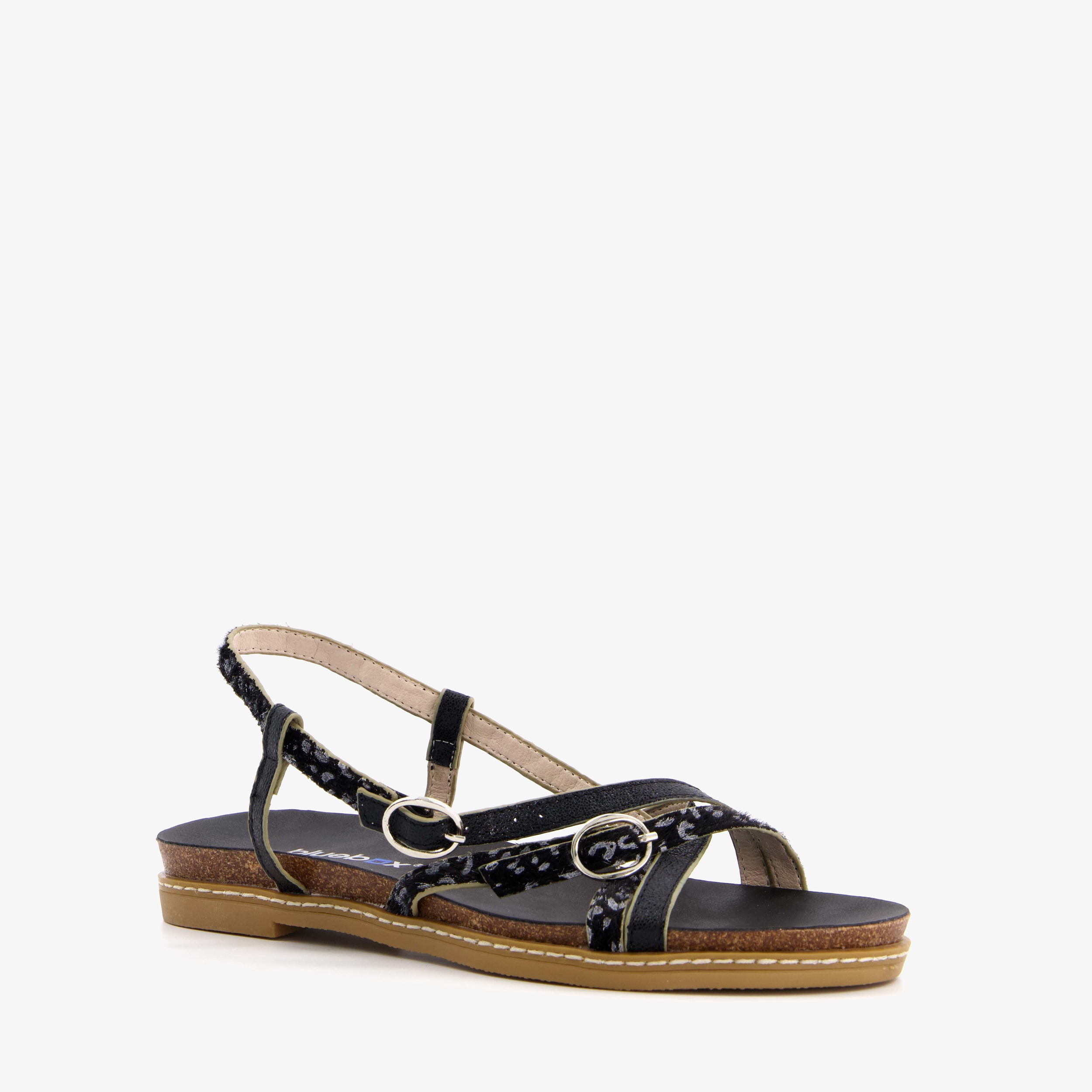 panterprint sandalen
