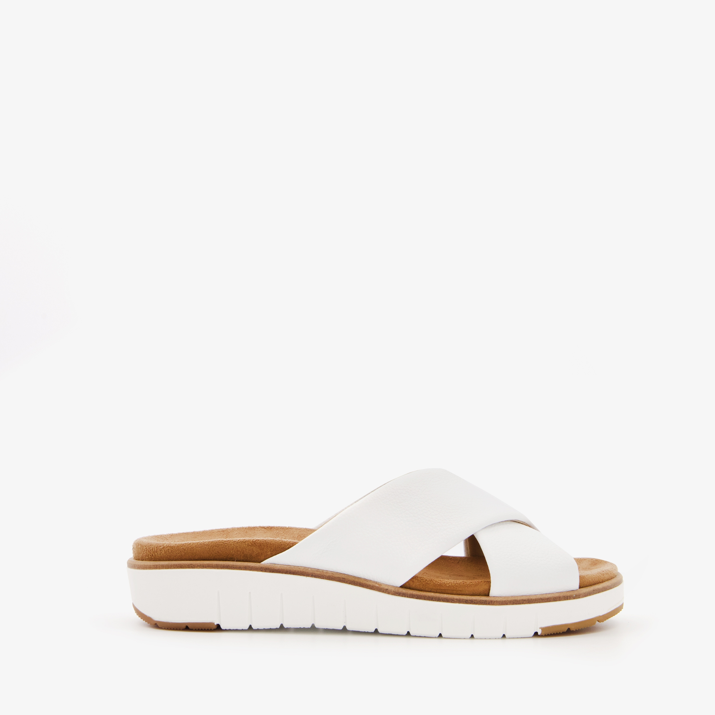 Hush Puppies dames slippers wit online bestellen Scapino