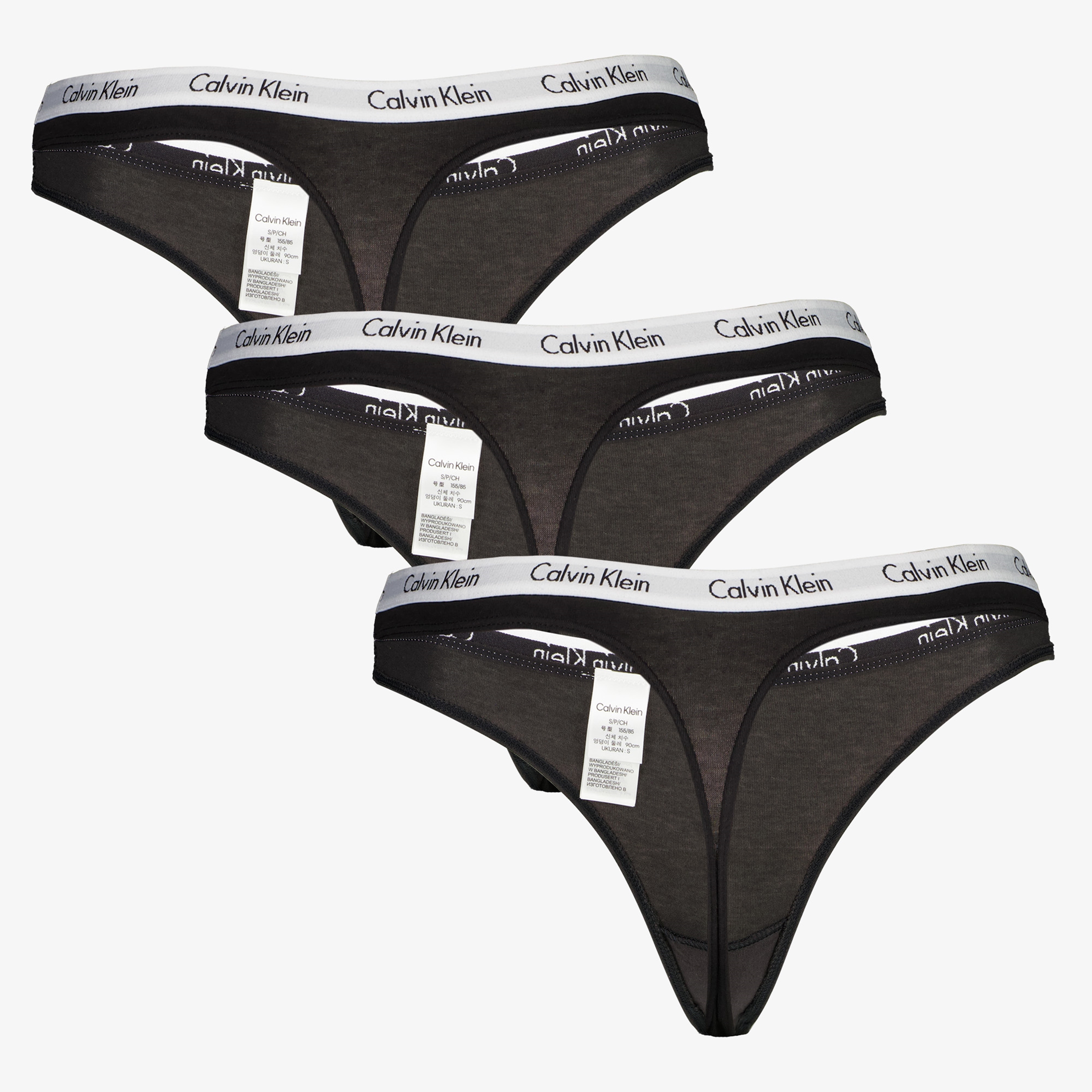 Calvin Klein dames strings 3pack online bestellen Scapino