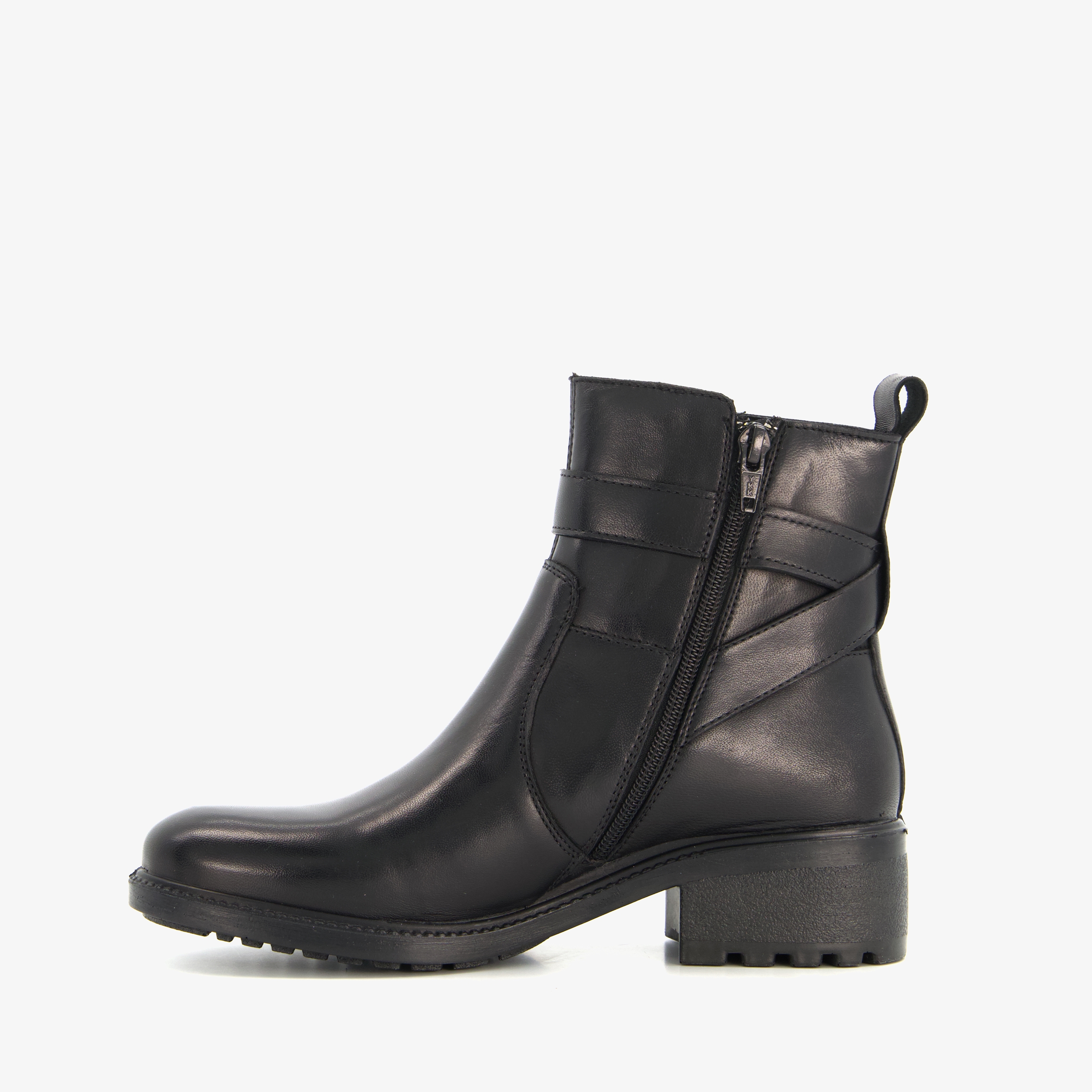 Dames Laarzen met Hak van Leer – Tijdloos Design en Comfort main image 1