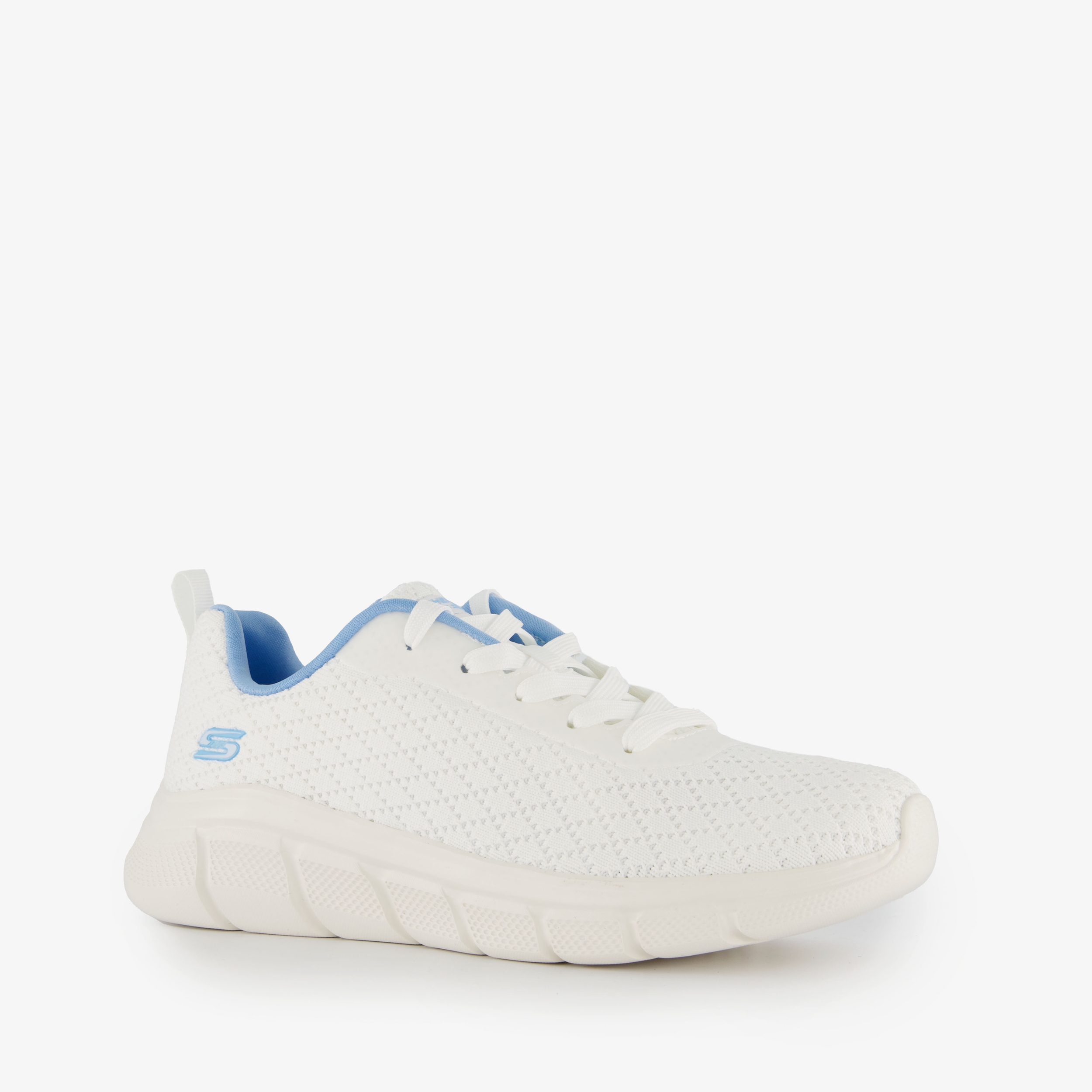 Skechers Bobs B Flex dames sneakers wit online bestellen | Scapino